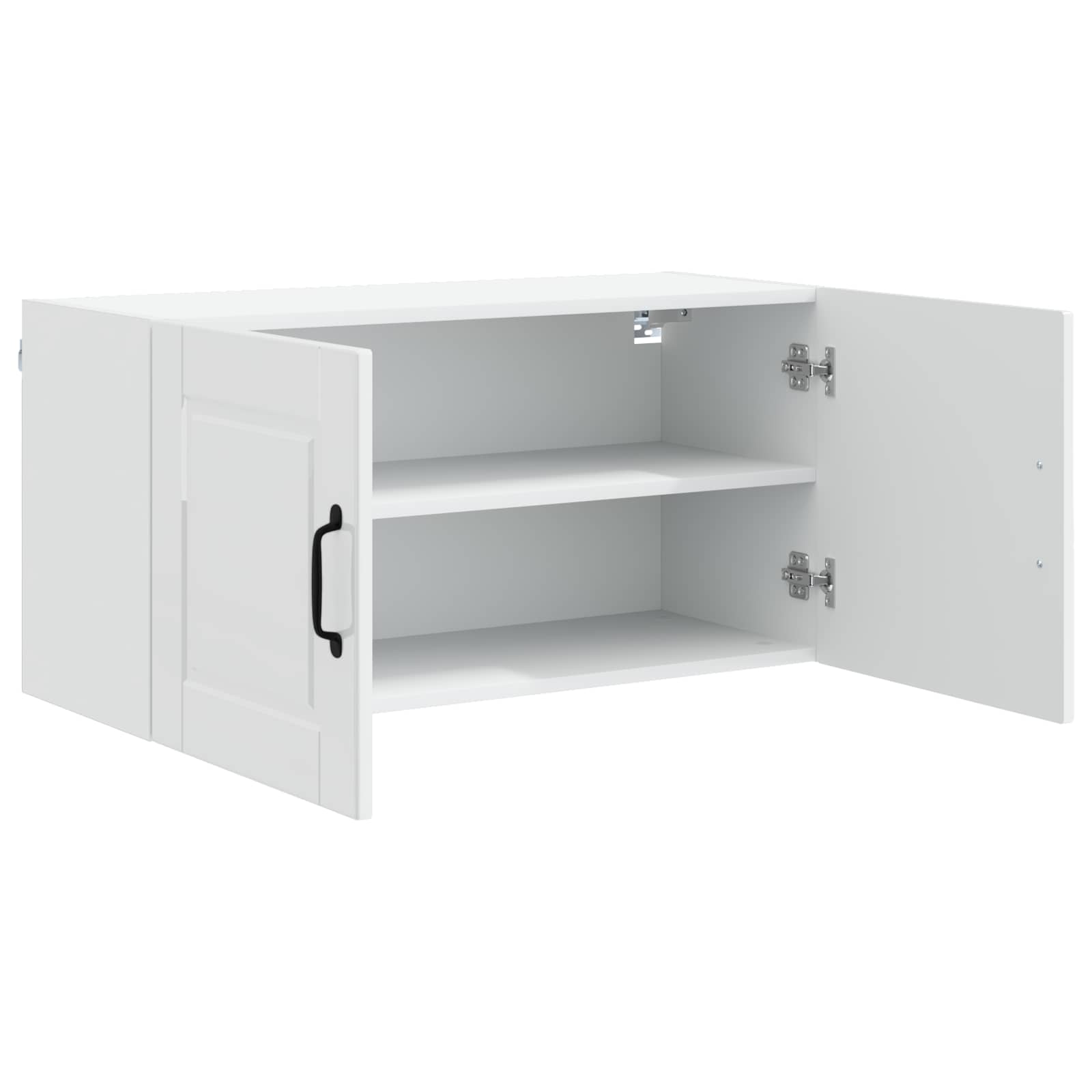 Vægskab PORTO Høj gloss hvid 80 x 31 x 40 cm Konstrueret træ