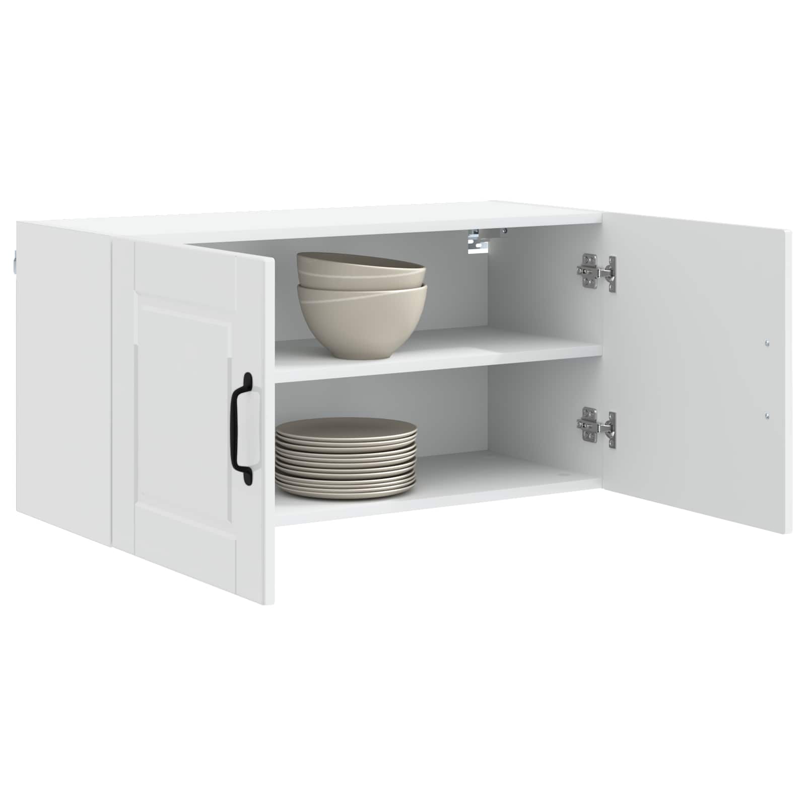Vægskab PORTO Høj gloss hvid 80 x 31 x 40 cm Konstrueret træ