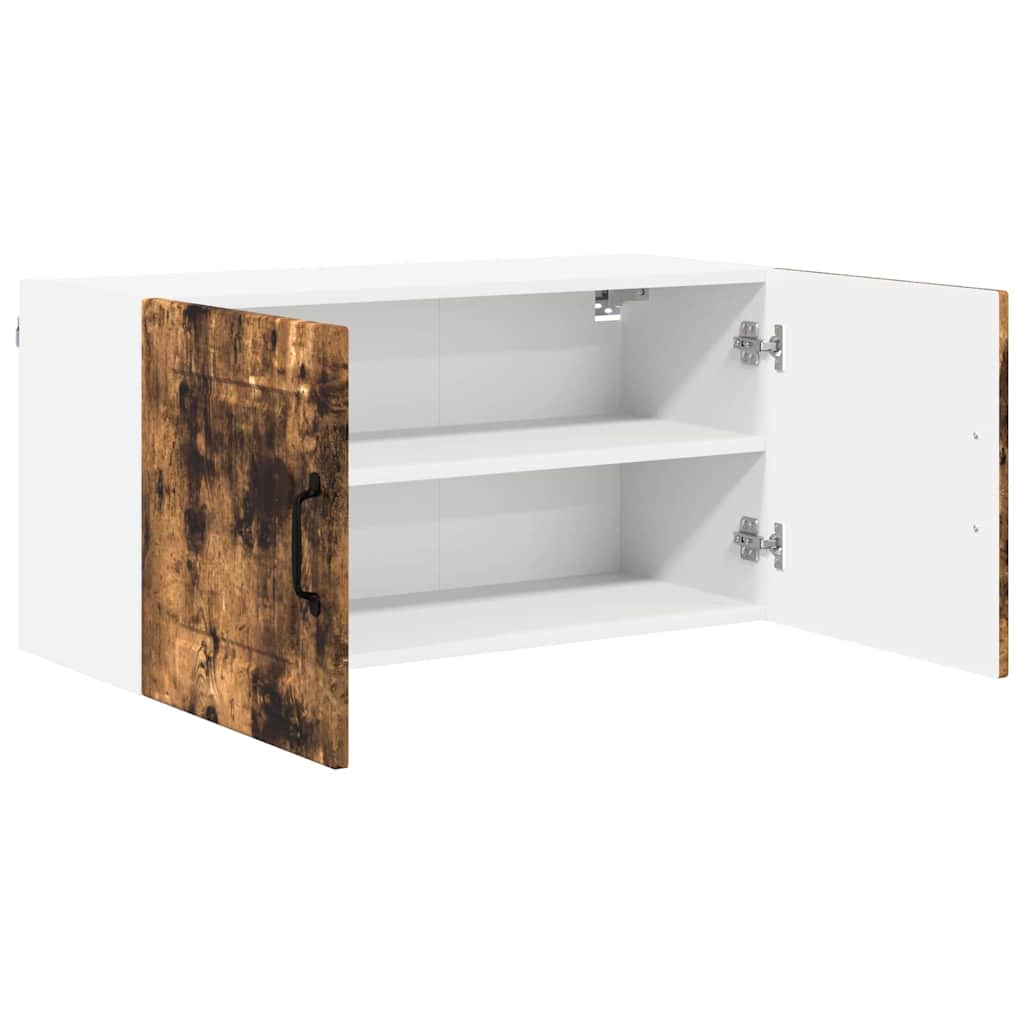 Vægskab til køkken Røget eg 80 x 31 x 40 cm Konstrueret træ