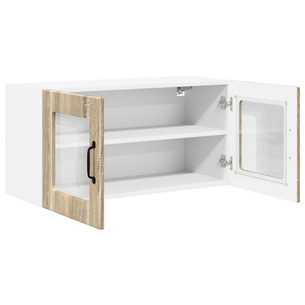 Væglågskab PORTO Sonoma eg 80 x 31 x 40 cm Konstrueret træ