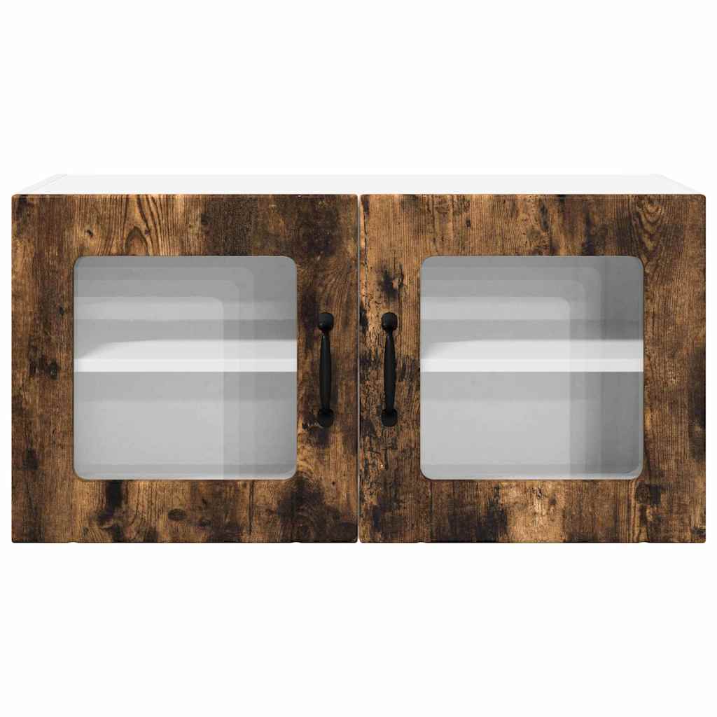 Vægskab til køkken Røget eg 80 x 31 x 40 cm Konstrueret træ