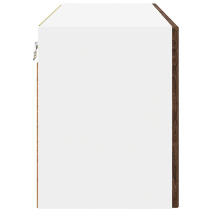 Væglågskab PORTO Brun eg 80 x 31 x 40 cm Konstrueret træ