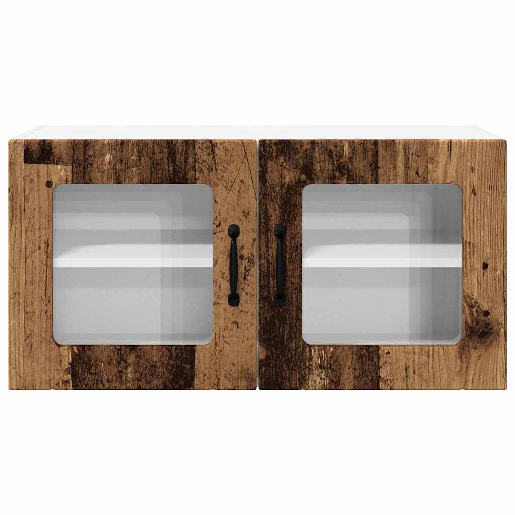 Vægskab til køkken Gammelt træ 80 x 31 x 40 cm Konstrueret træ