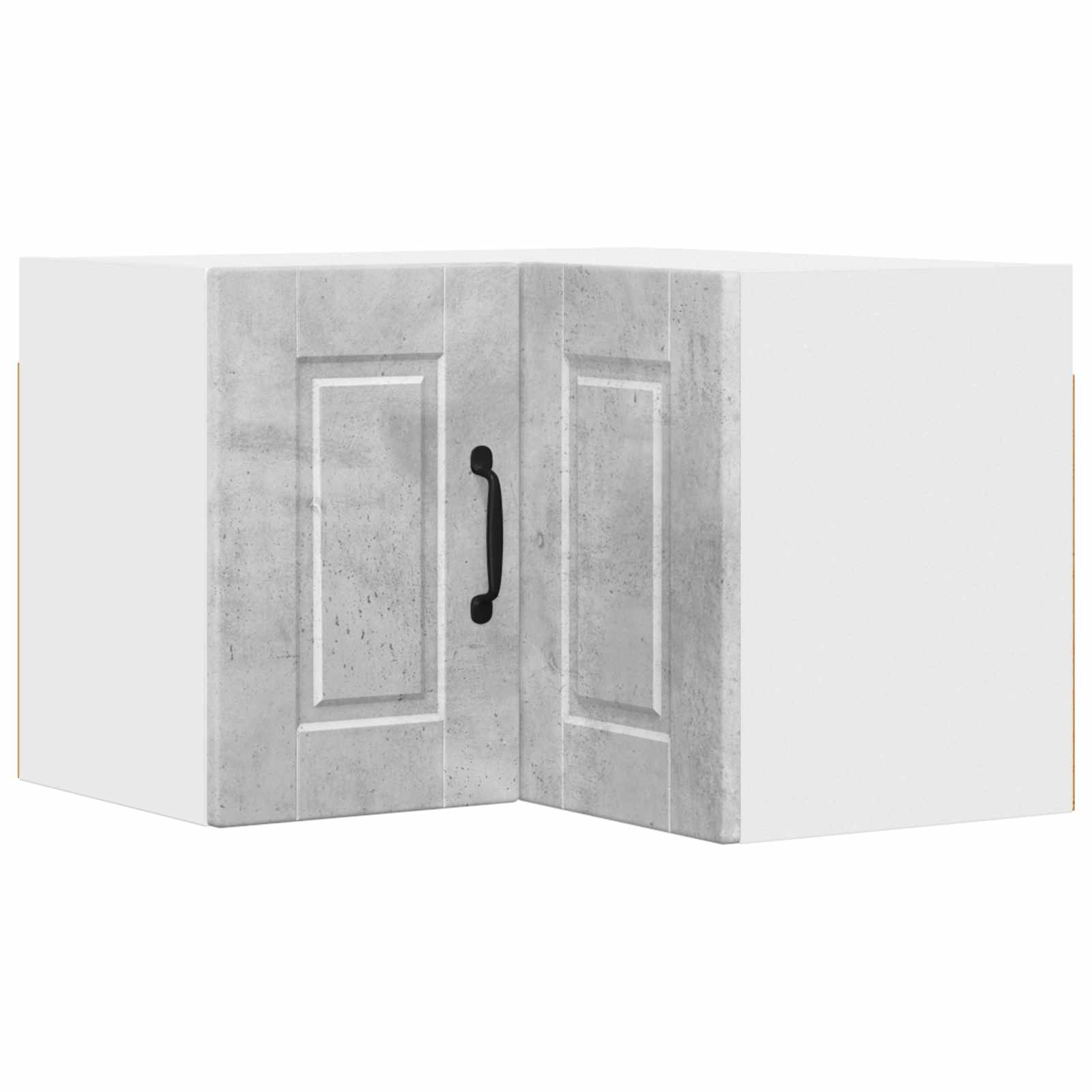 Køkkenskab med hylde Beton Grå 57 x 57 x 40 cm Konstrueret træ