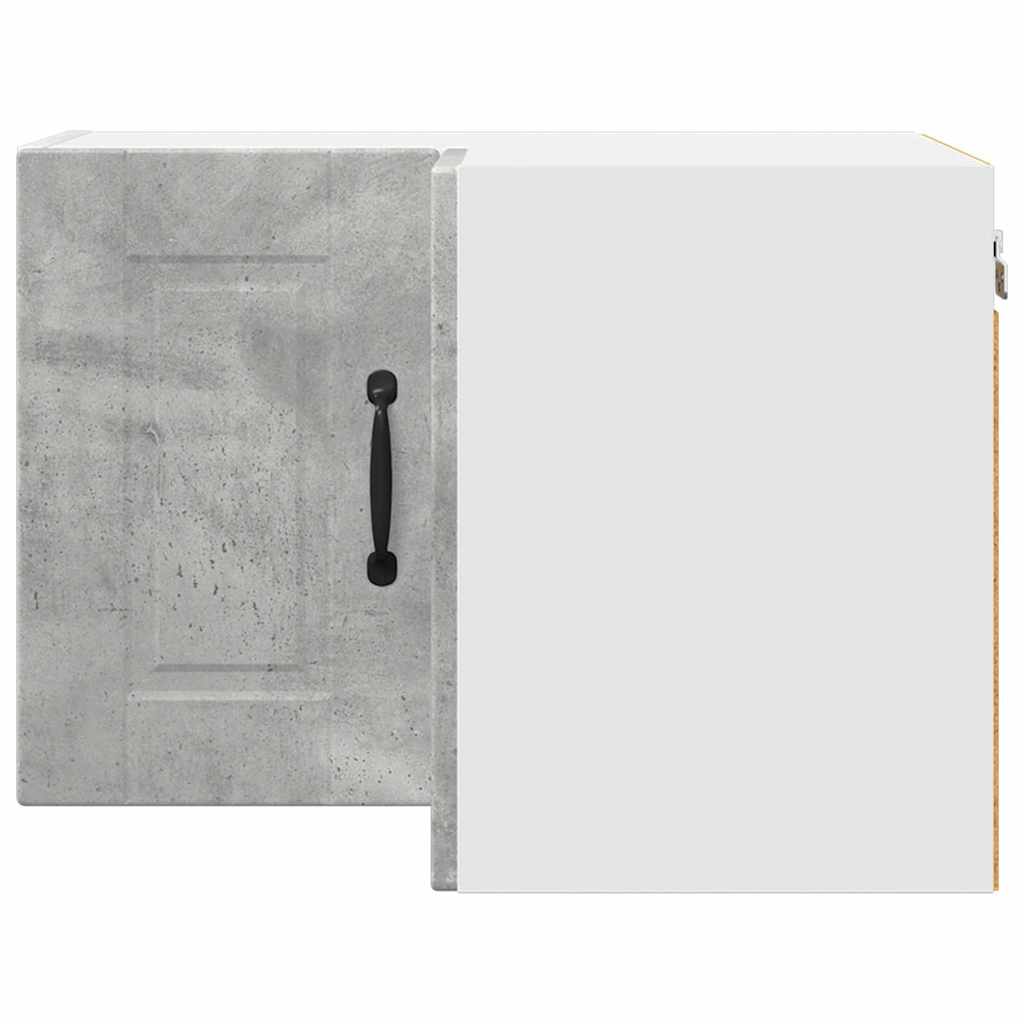 Vægskab til køkken Beton Grå 57 x 57 x 40 cm Konstrueret træ
