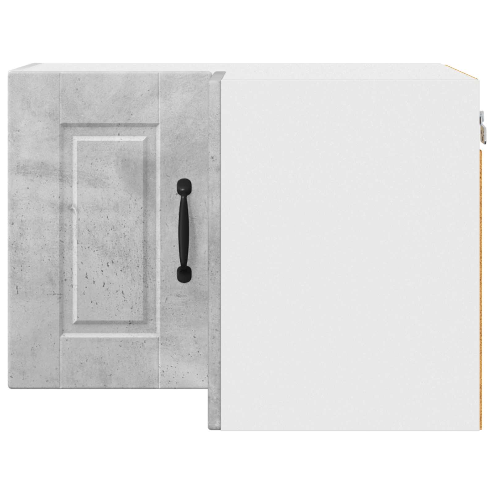 Køkkenskab med hylde Beton Grå 57 x 57 x 40 cm Konstrueret træ