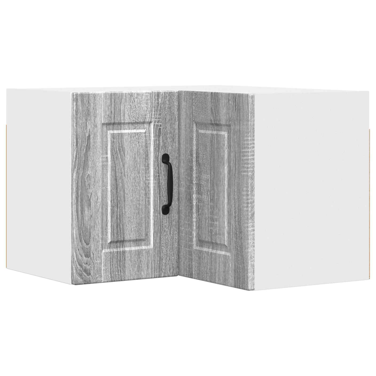 Køkkenskab med hylde Grå Sonoma 57 x 57 x 40 cm Konstrueret træ