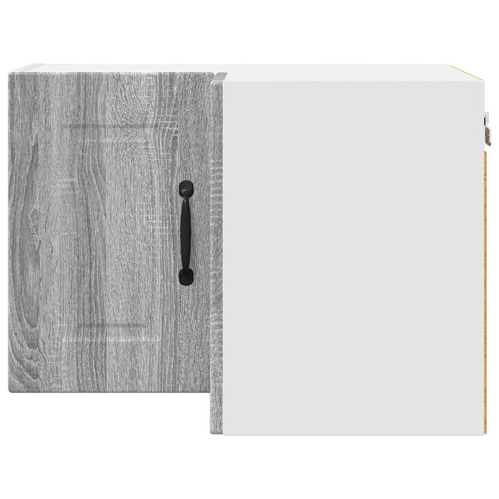 Vægskab til køkken Grå Sonoma 57 x 57 x 40 cm Konstrueret træ