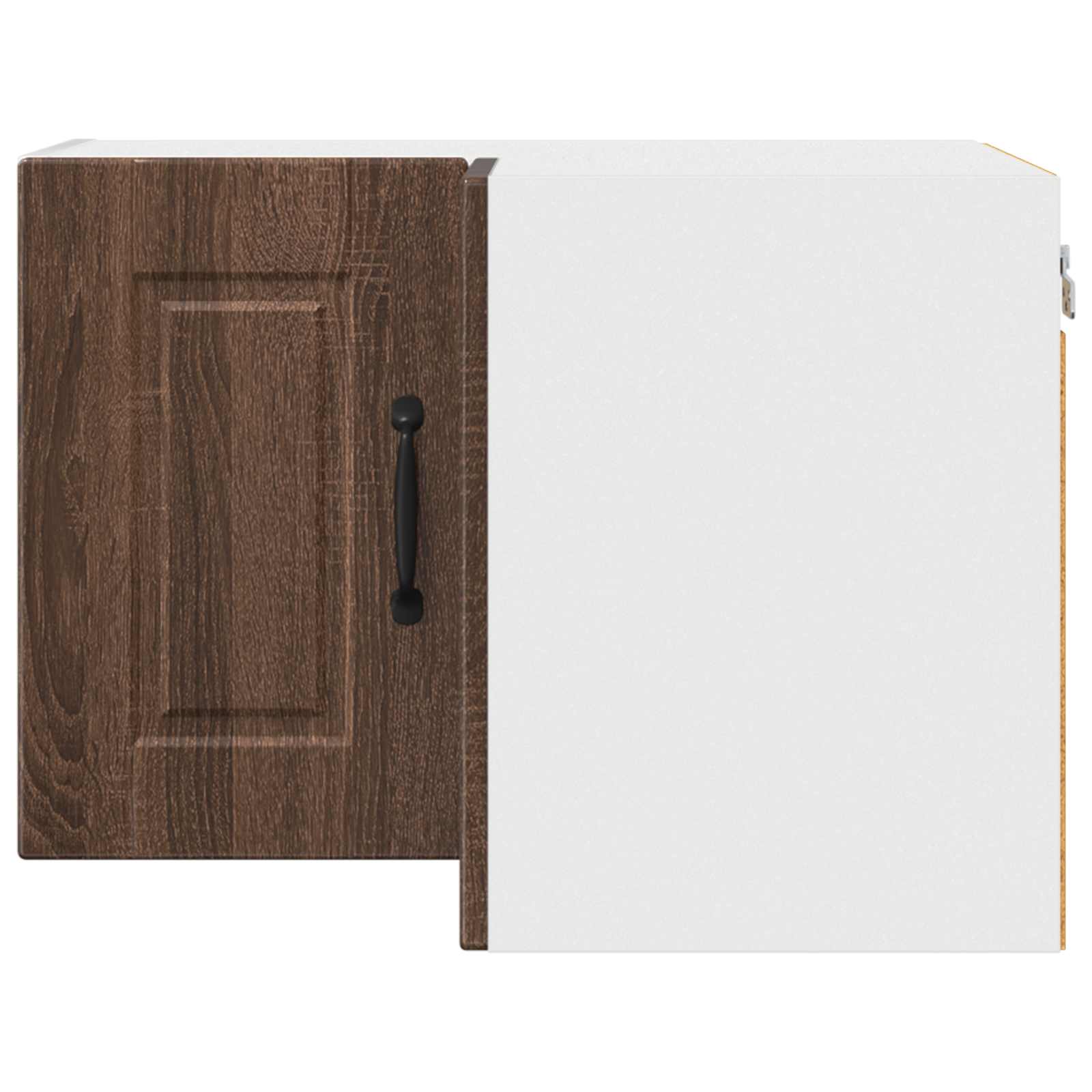 Køkkenskab med hylde Brun eg 57 x 57 x 40 cm Konstrueret træ