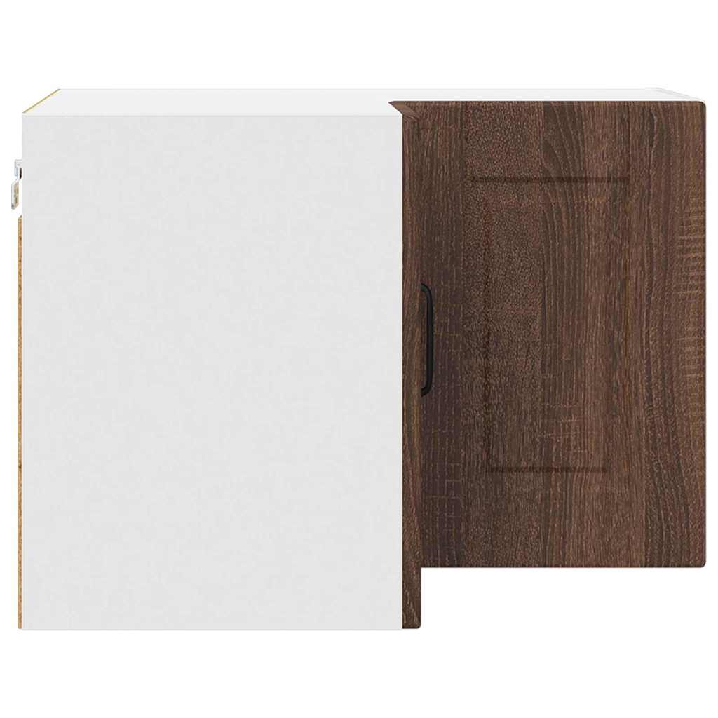 Vægskab til køkken Brun eg 57 x 57 x 40 cm Konstrueret træ