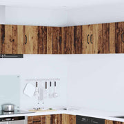 Vægskab til køkken Gammelt træ 57 x 57 x 40 cm Konstrueret træ