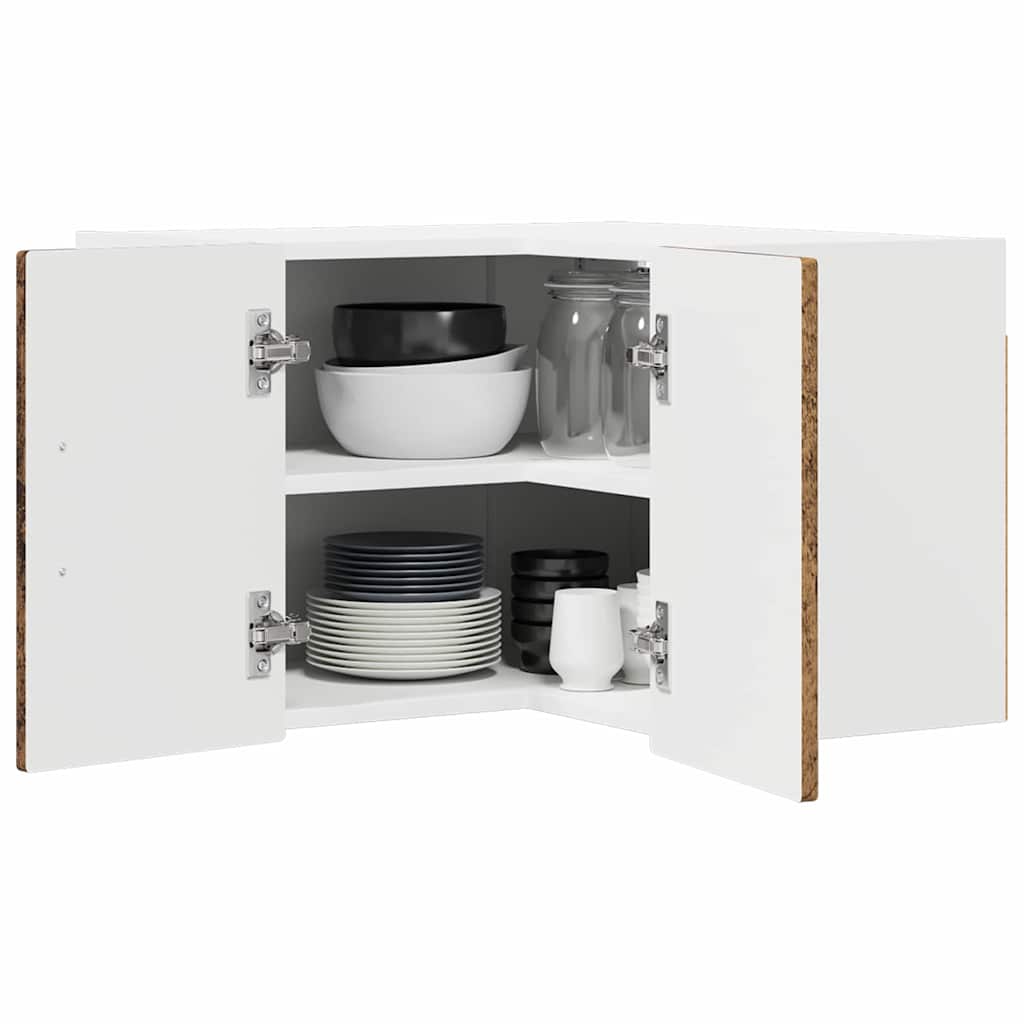 Vægskab til køkken Gammelt træ 57 x 57 x 40 cm Konstrueret træ