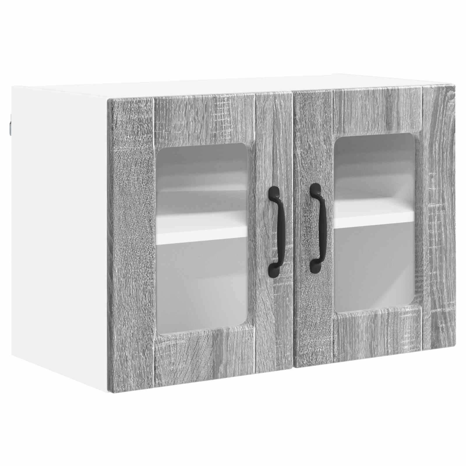 Væglågskab PORTO 2 pcs Grå Sonoma 60 x 31 x 40 cm