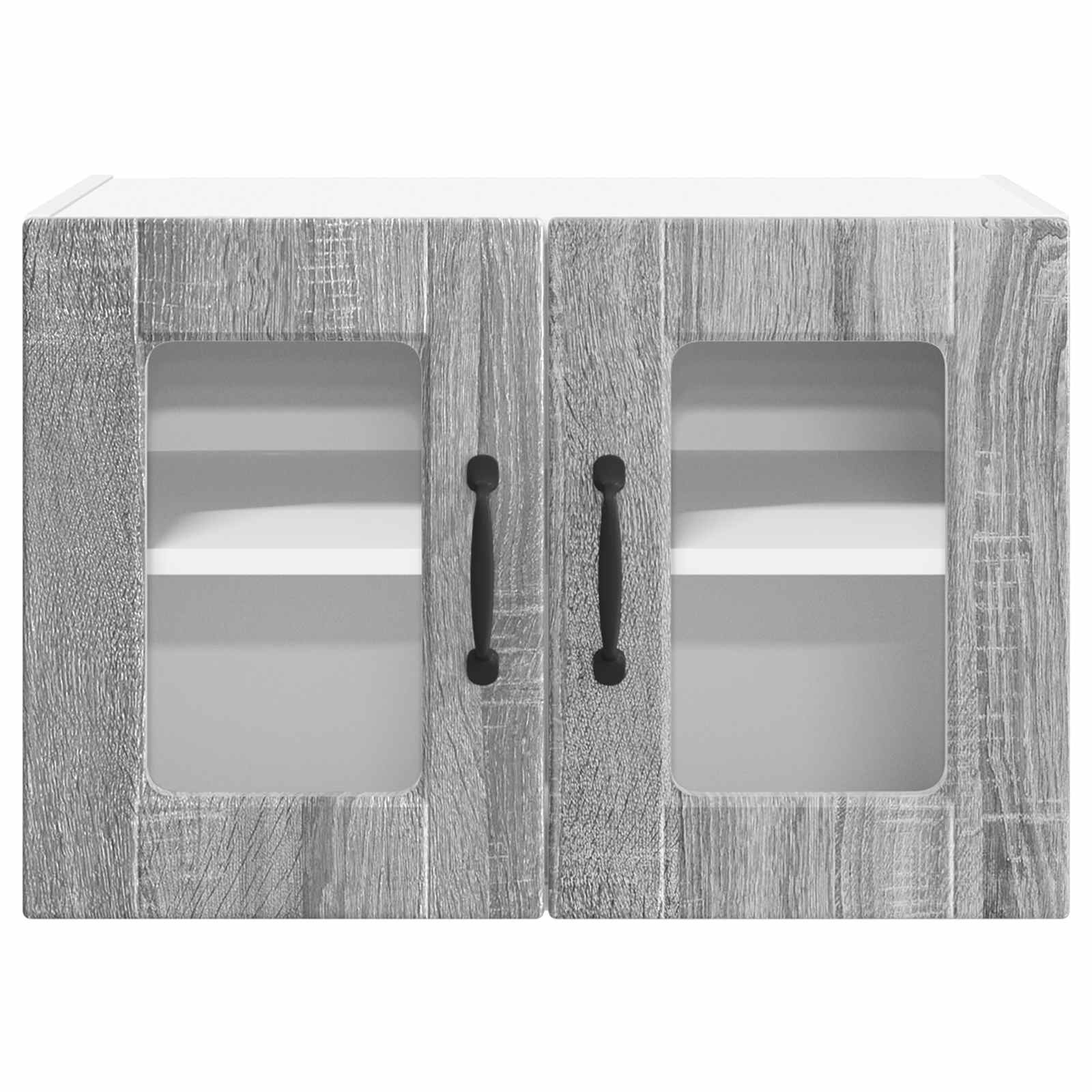 Væglågskab PORTO 2 pcs Grå Sonoma 60 x 31 x 40 cm