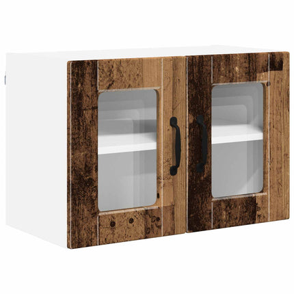 Væglågskab PORTO Gammelt træ 60 x 31 x 40 cm Konstrueret træ