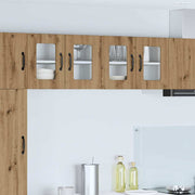 Vægskab til køkken med dør 2 pcs Artisan Egetræ 60 x 31 x 40 cm