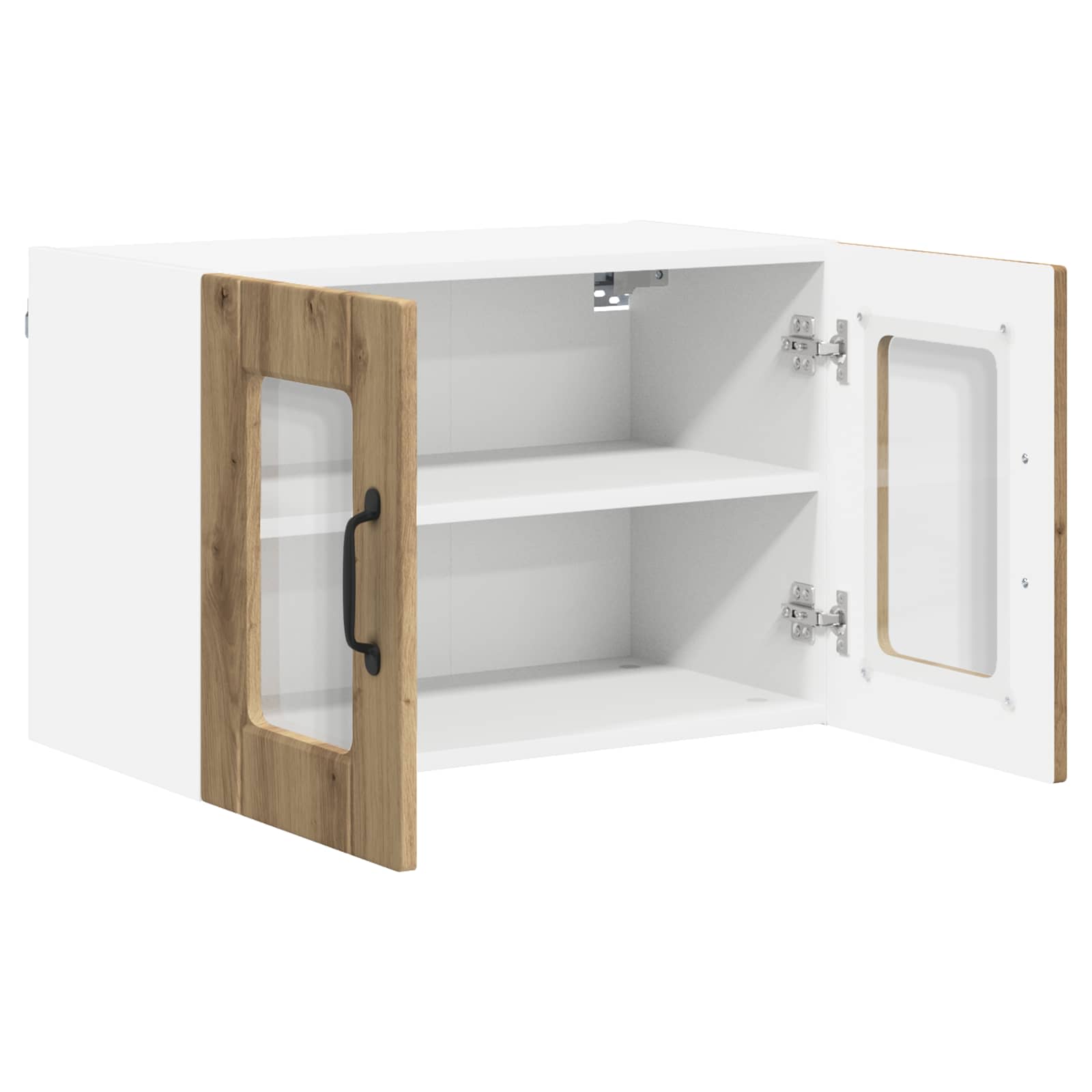 Væglågskab PORTO 2 pcs Artisan Egetræ 60 x 31 x 40 cm
