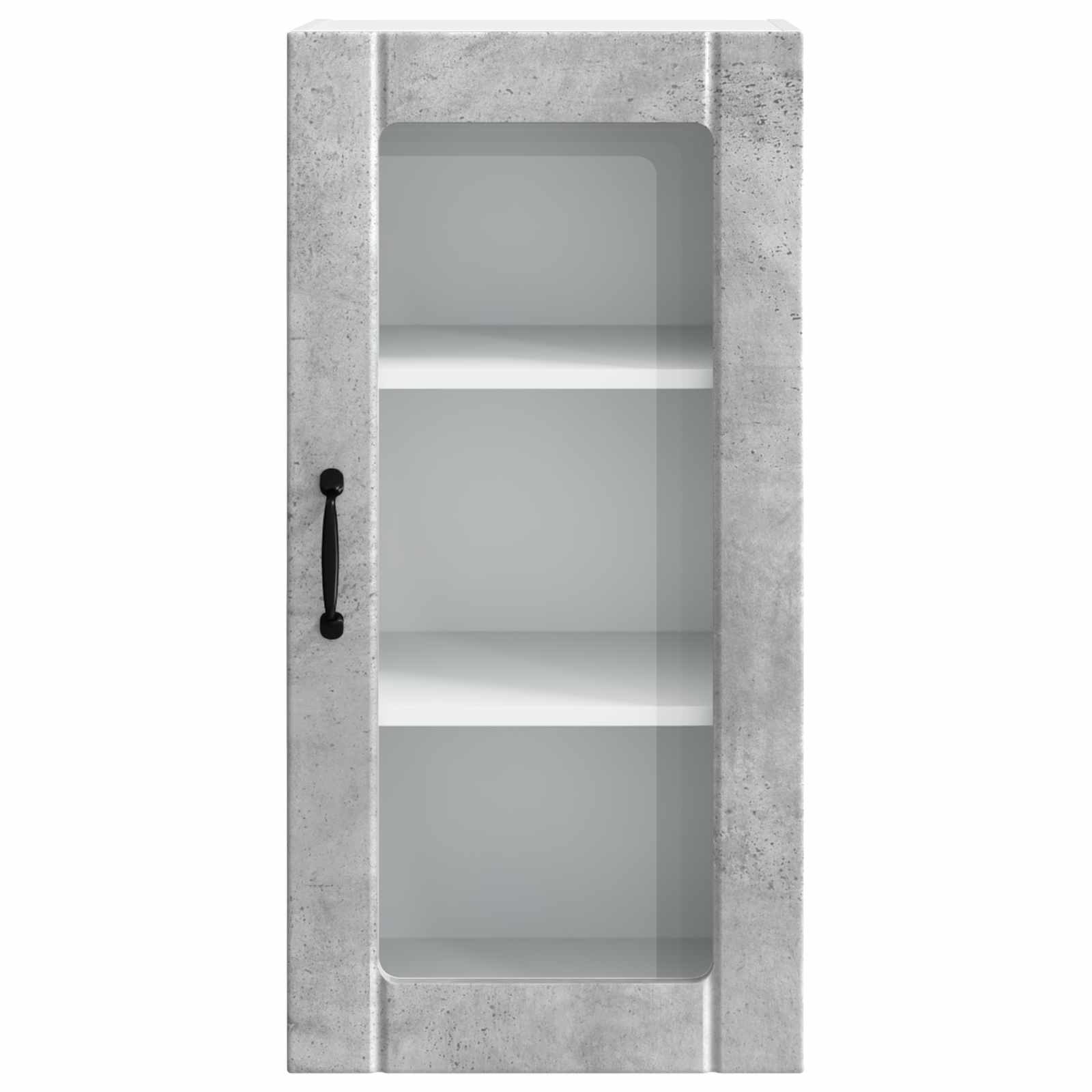 Væglågskab PORTO 2 pcs Beton Grå 40 x 31 x 80 cm