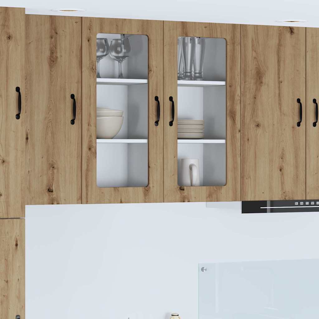 Vægskab til køkken med hylde Artisan Egetræ 40 x 31 x 80 cm