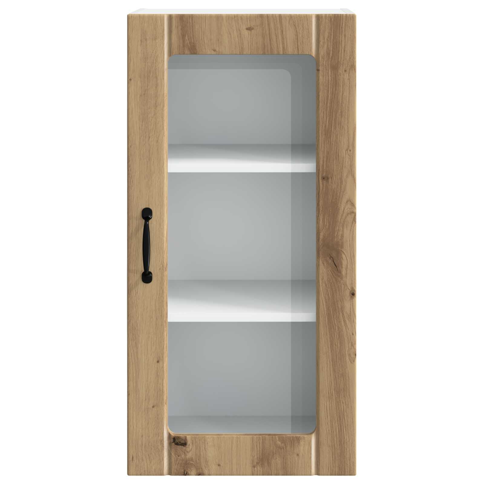 Væglågskab PORTO 2 pcs Artisan Egetræ 40 x 31 x 80 cm