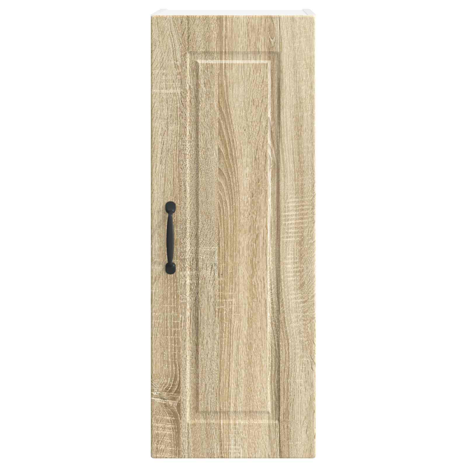 Vægskab PORTO 2 pcs Sonoma eg 30 x 31 x 80 cm Konstrueret træ