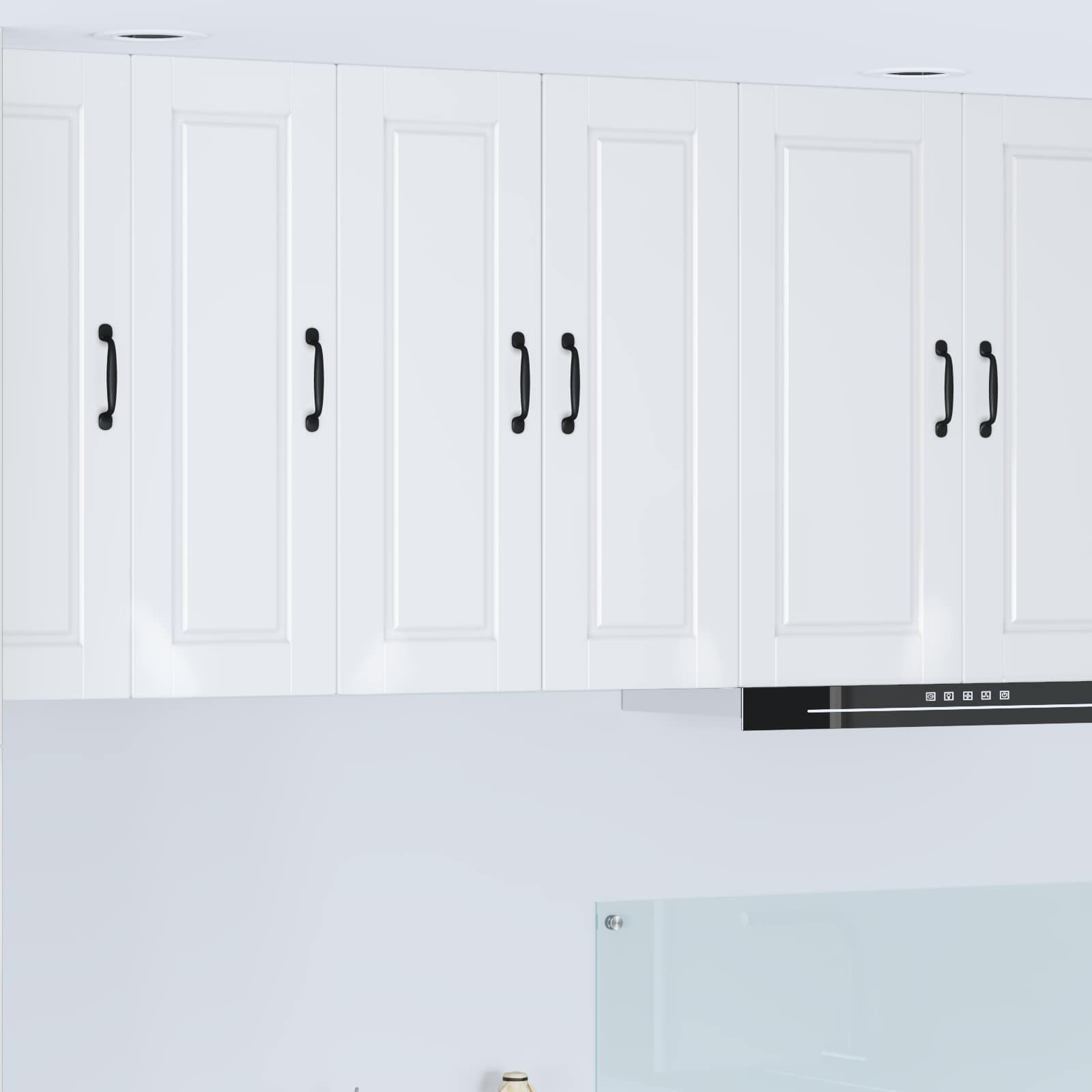 Vægskab PORTO Høj gloss hvid 30 x 31 x 80 cm Konstrueret træ