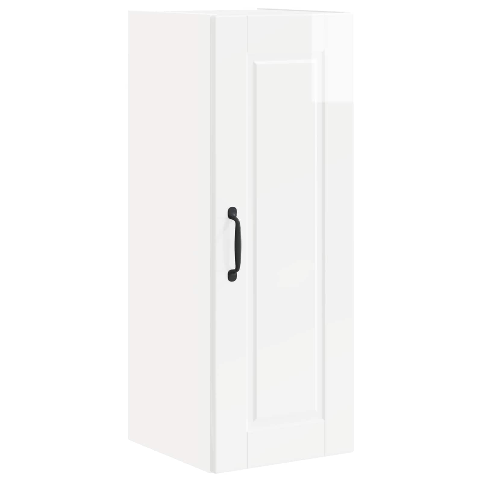 Vægskab PORTO Høj gloss hvid 30 x 31 x 80 cm Konstrueret træ