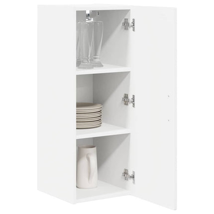 Vægskab PORTO Høj gloss hvid 30 x 31 x 80 cm Konstrueret træ