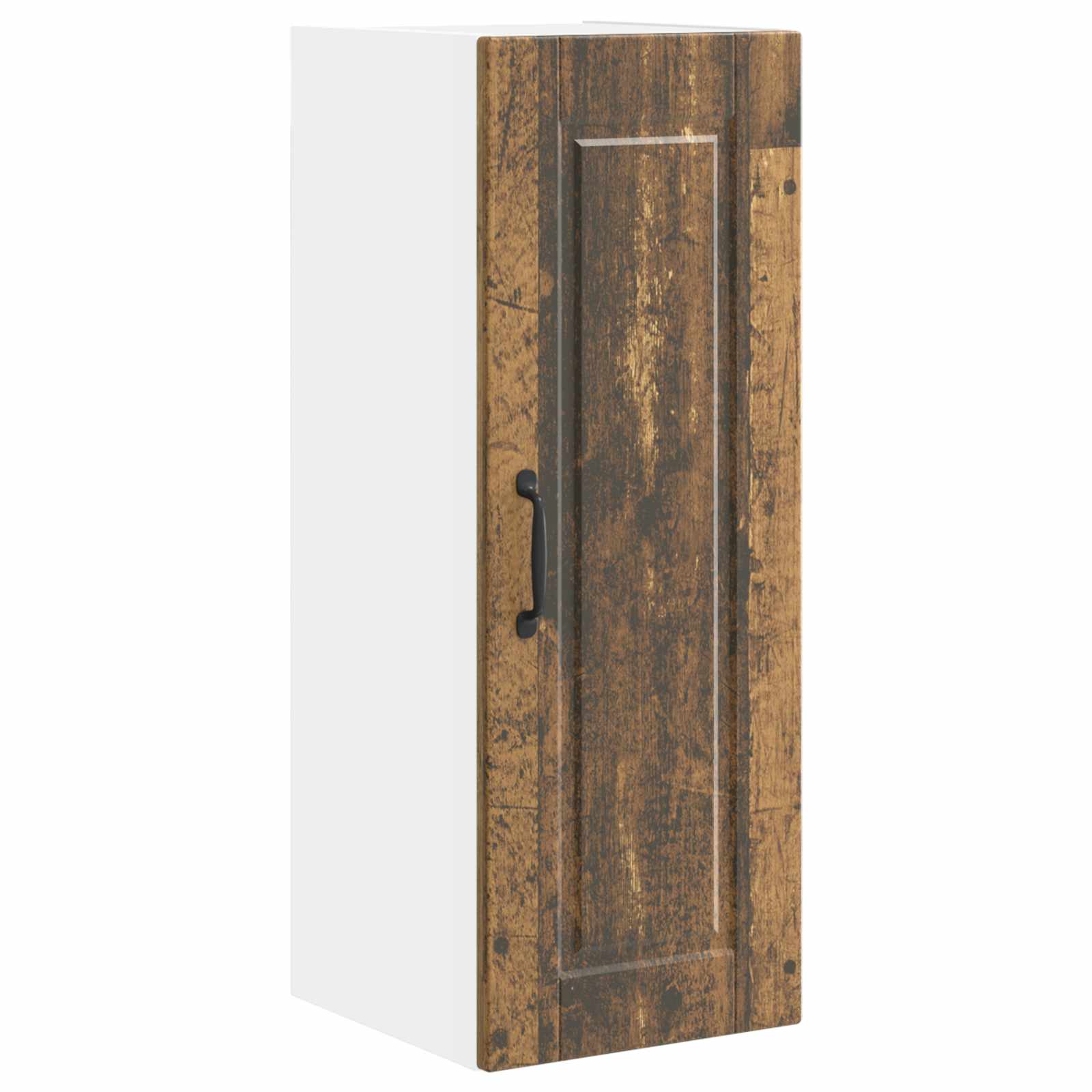 Vægskab PORTO 2 pcs Røget eg 30 x 31 x 80 cm Konstrueret træ