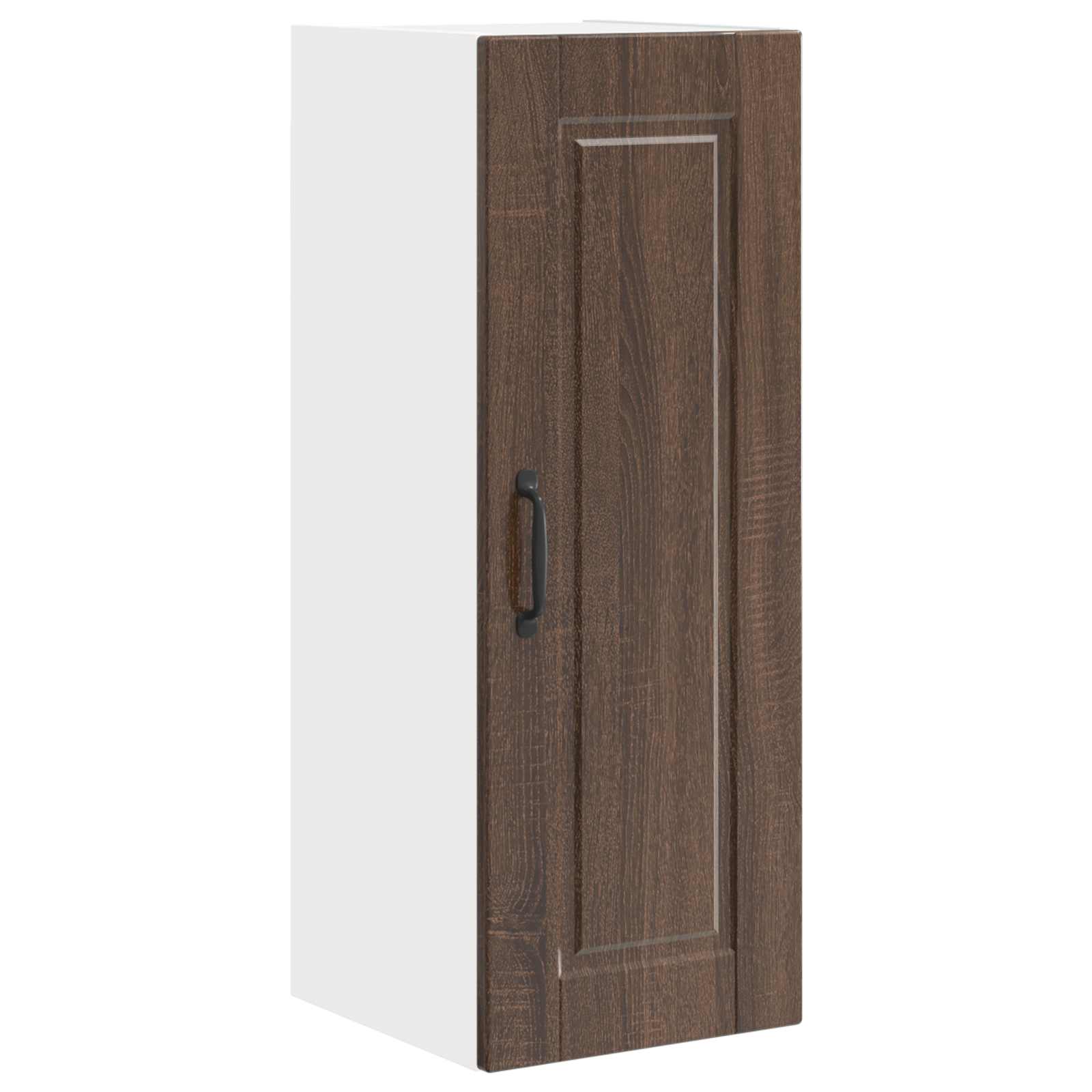 Vægskab PORTO 2 pcs Brun eg 30 x 31 x 80 cm Konstrueret træ