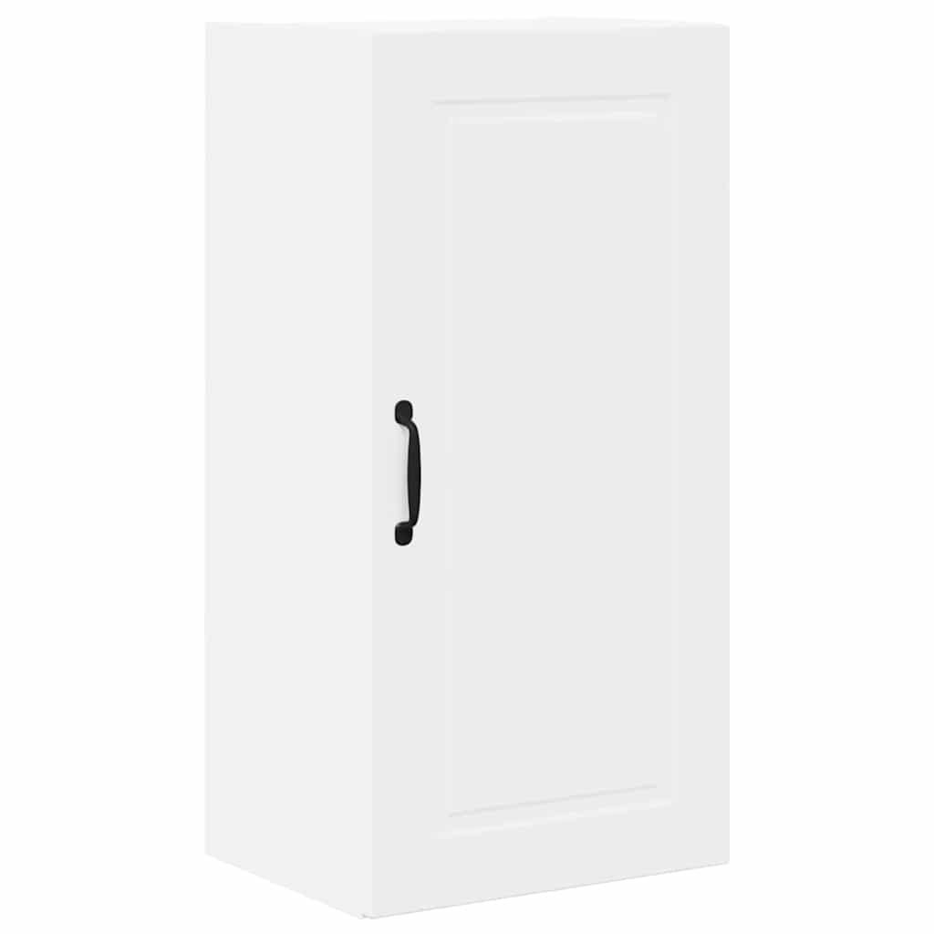 Vægskab til køkken med dør Hvid 40 x 31 x 80 cm Konstrueret træ