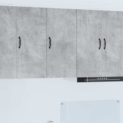 Vægskab til køkken Beton Grå 40 x 31 x 80 cm Konstrueret træ