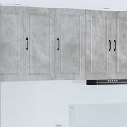 Køkkenskab med hylde Beton Grå 40 x 31 x 80 cm Konstrueret træ