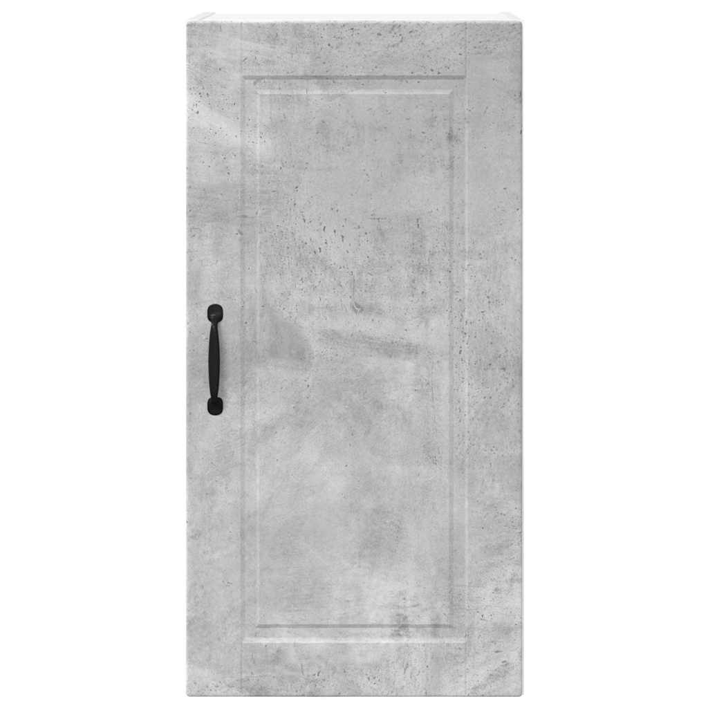 Vægskab til køkken Beton Grå 40 x 31 x 80 cm Konstrueret træ