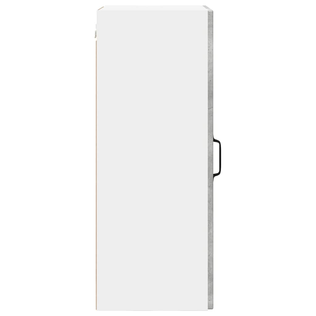 Vægskab til køkken Beton Grå 40 x 31 x 80 cm Konstrueret træ