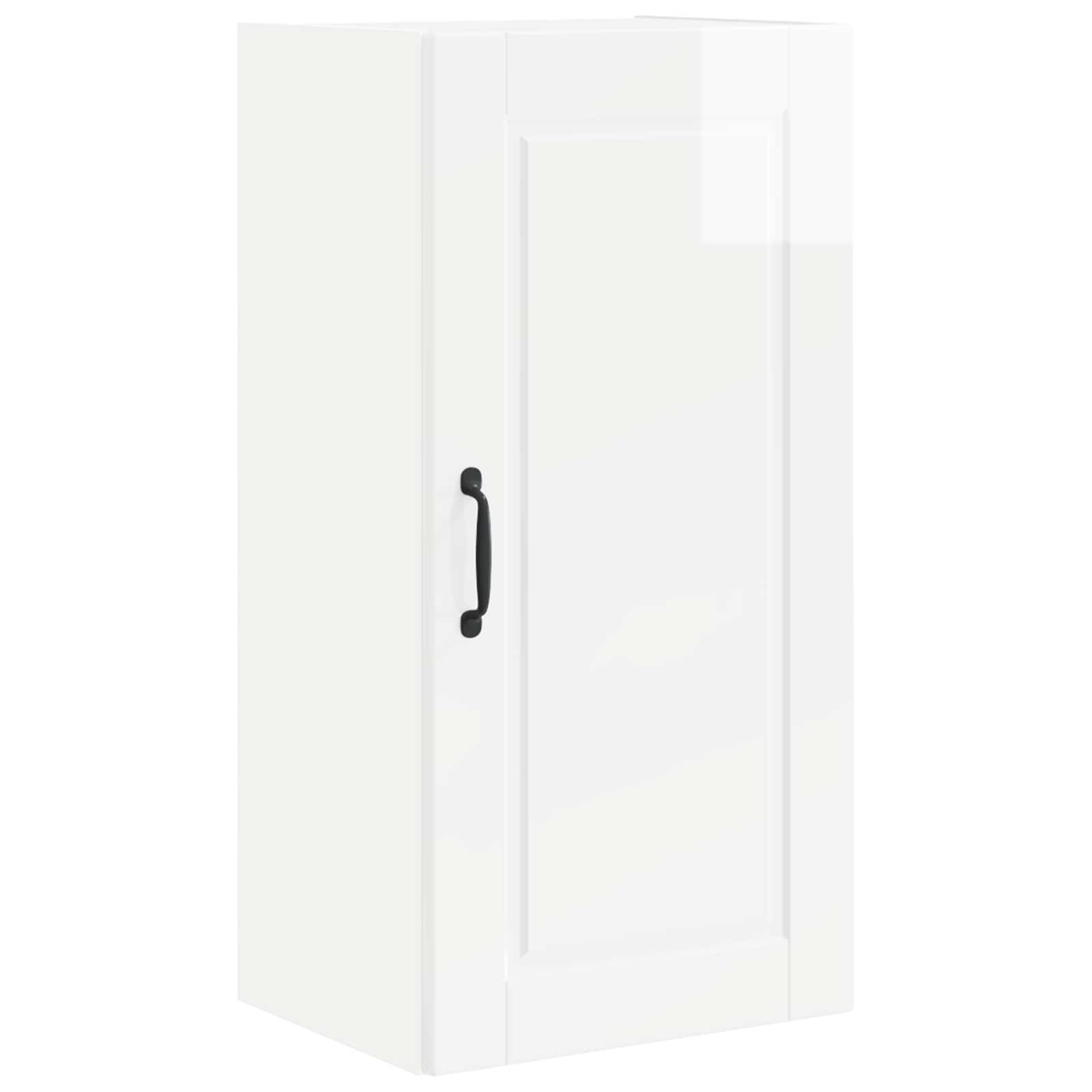 Vægskab PORTO Høj gloss hvid 40 x 31 x 80 cm Konstrueret træ