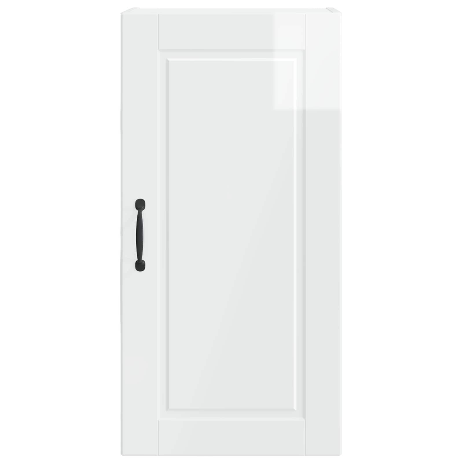 Vægskab PORTO Høj gloss hvid 40 x 31 x 80 cm Konstrueret træ