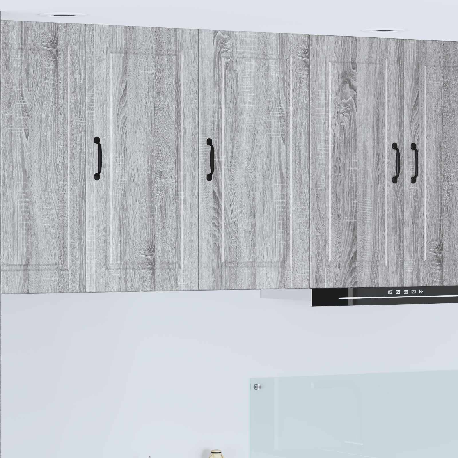 Køkkenskab med hylde Grå Sonoma 40 x 31 x 80 cm Konstrueret træ