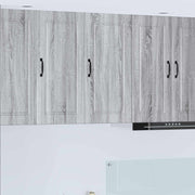 Køkkenskab med hylde Grå Sonoma 40 x 31 x 80 cm Konstrueret træ