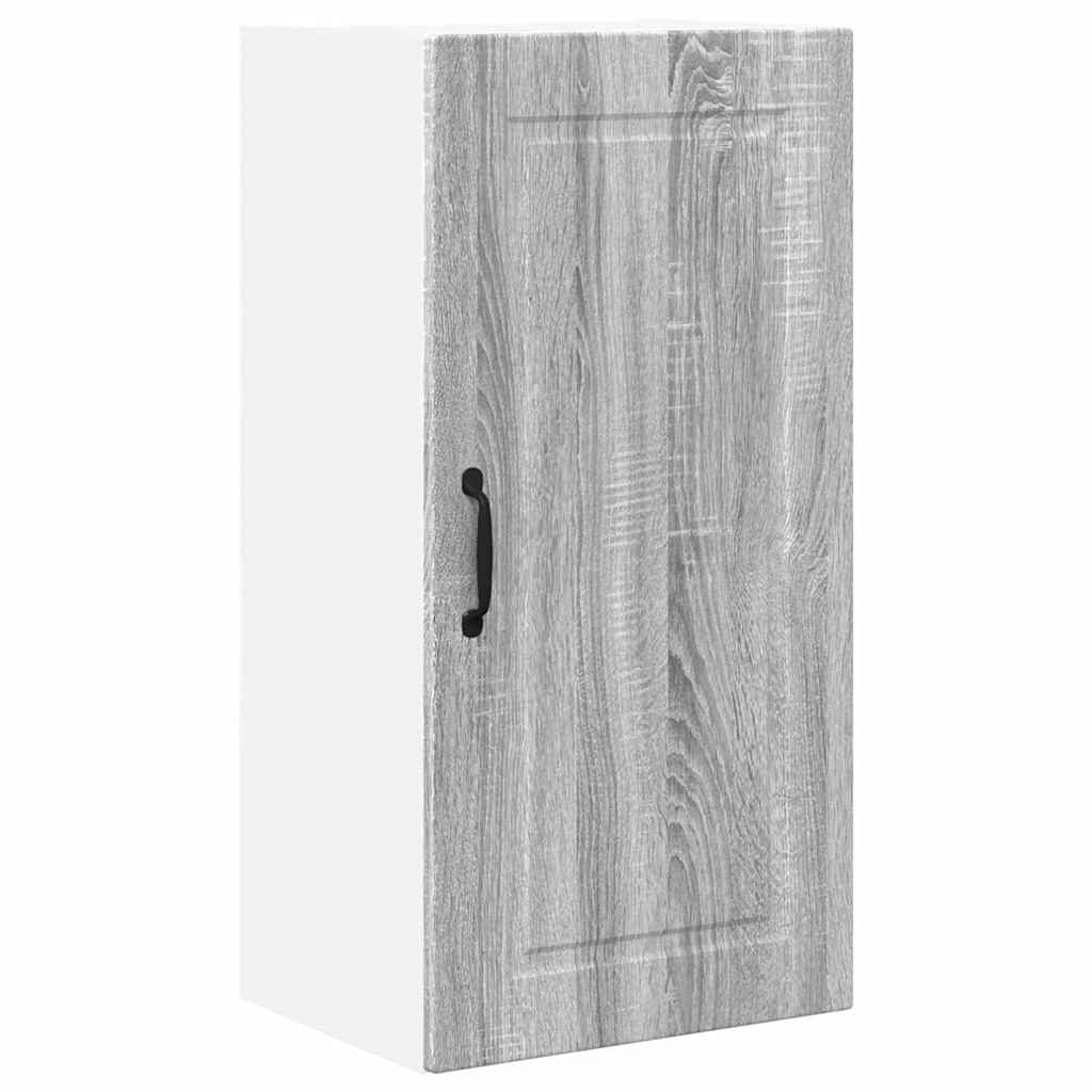 Vægskab til køkken Grå Sonoma 40 x 31 x 80 cm Konstrueret træ