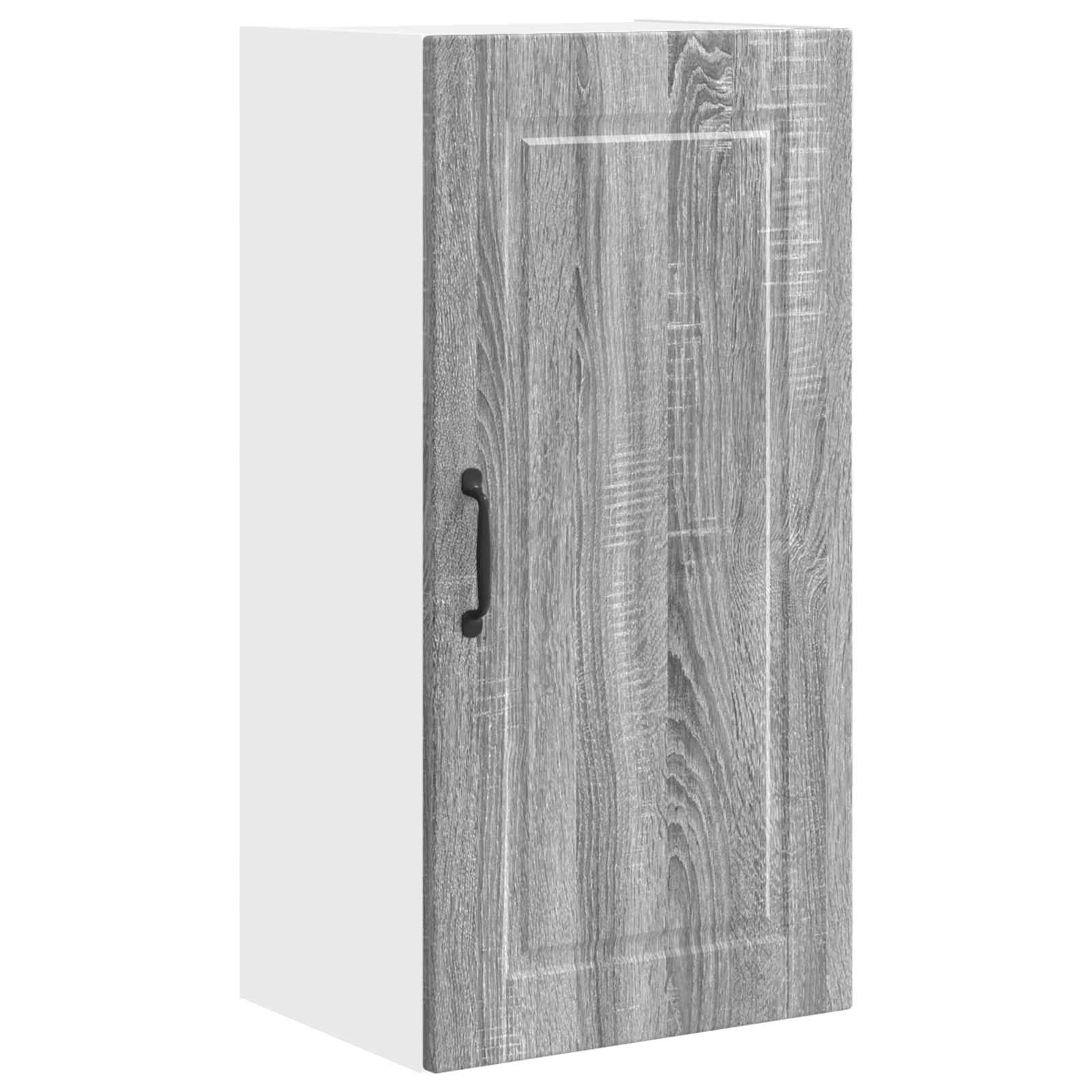 Køkkenskab med hylde Grå Sonoma 40 x 31 x 80 cm Konstrueret træ