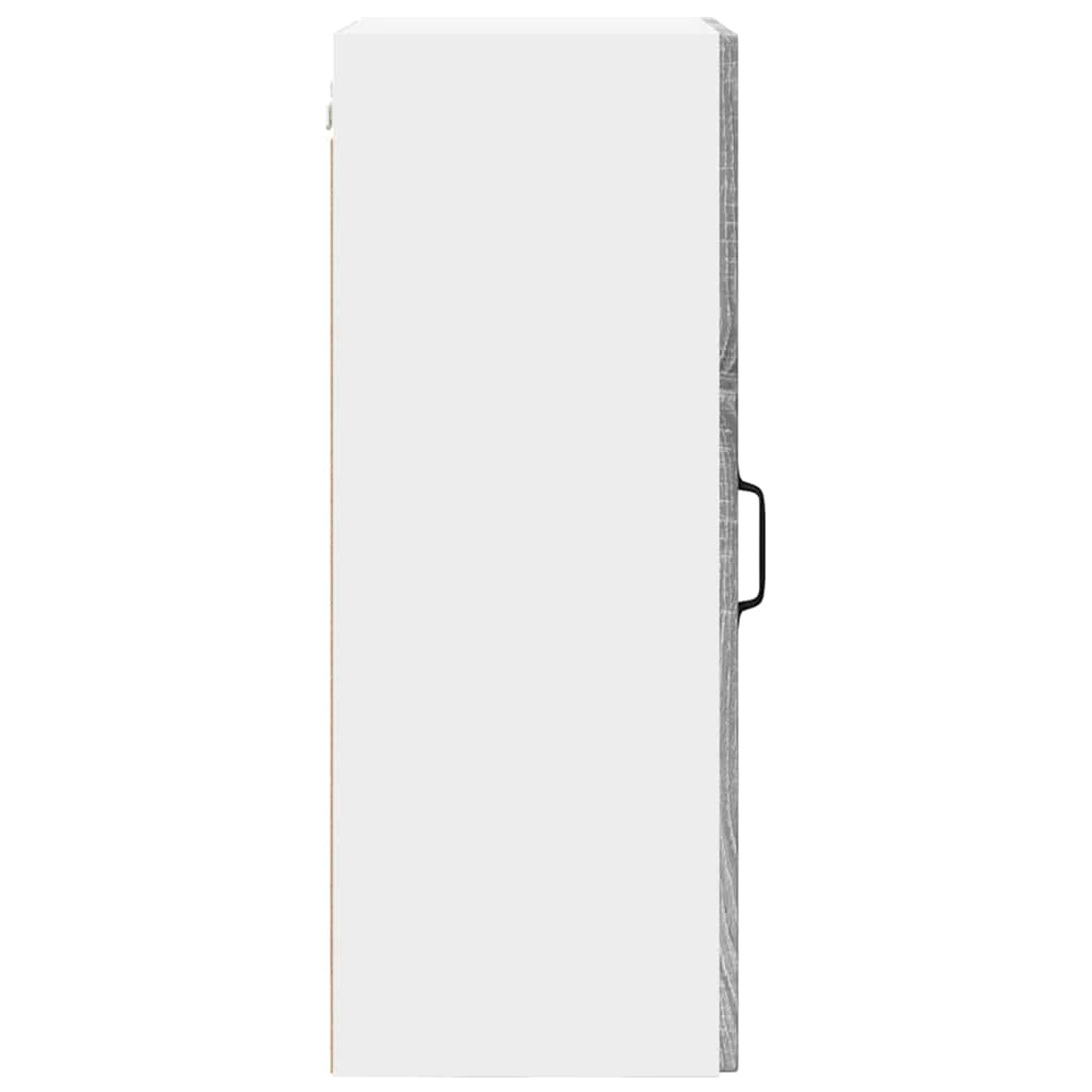 Vægskab til køkken Grå Sonoma 40 x 31 x 80 cm Konstrueret træ