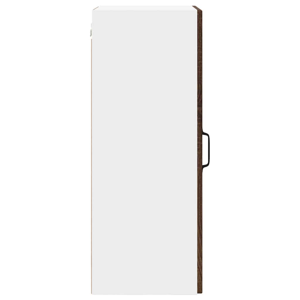 Vægskab til køkken Brun eg 40 x 31 x 80 cm Konstrueret træ