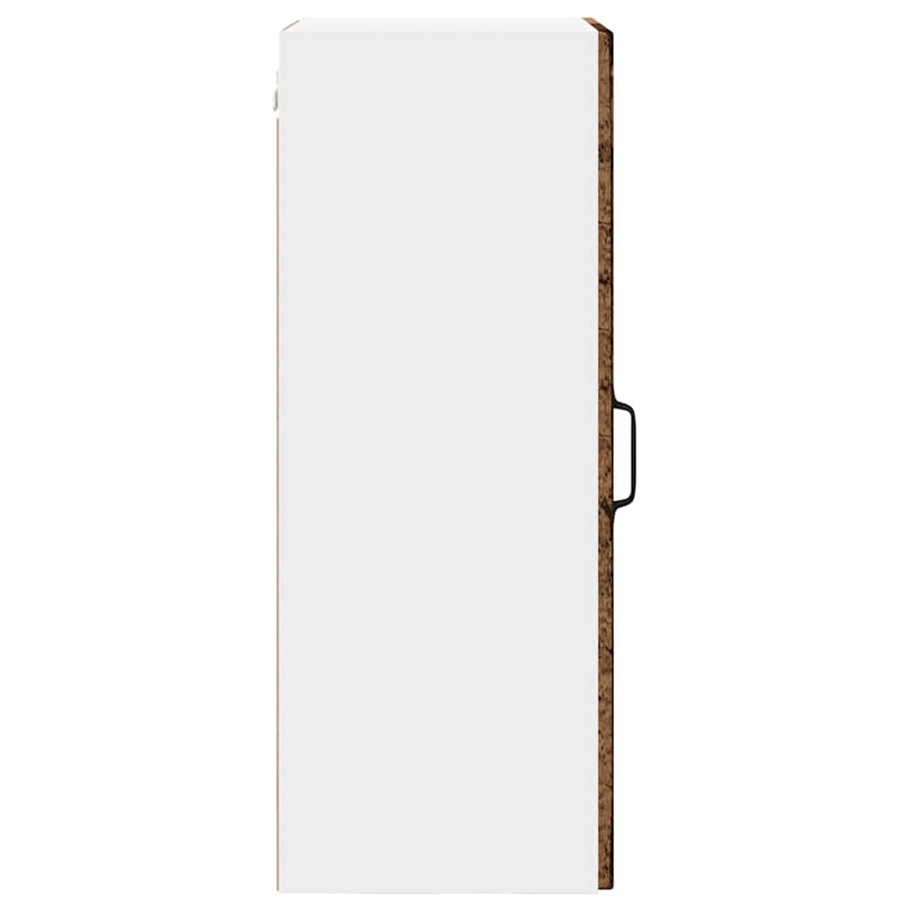 Vægskab til køkken Gammelt træ 40 x 31 x 80 cm Konstrueret træ