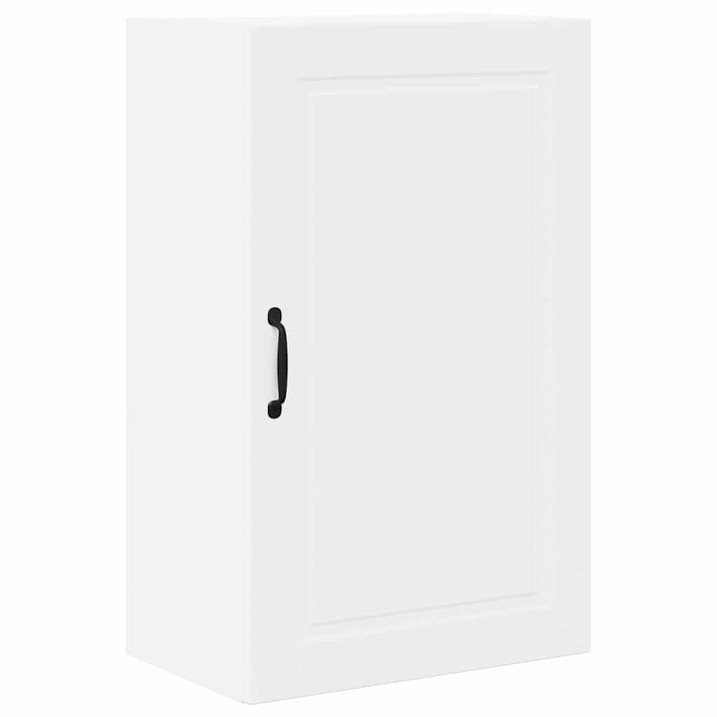 Vægskab til køkken med dør Hvid 50 x 31 x 80 cm Konstrueret træ