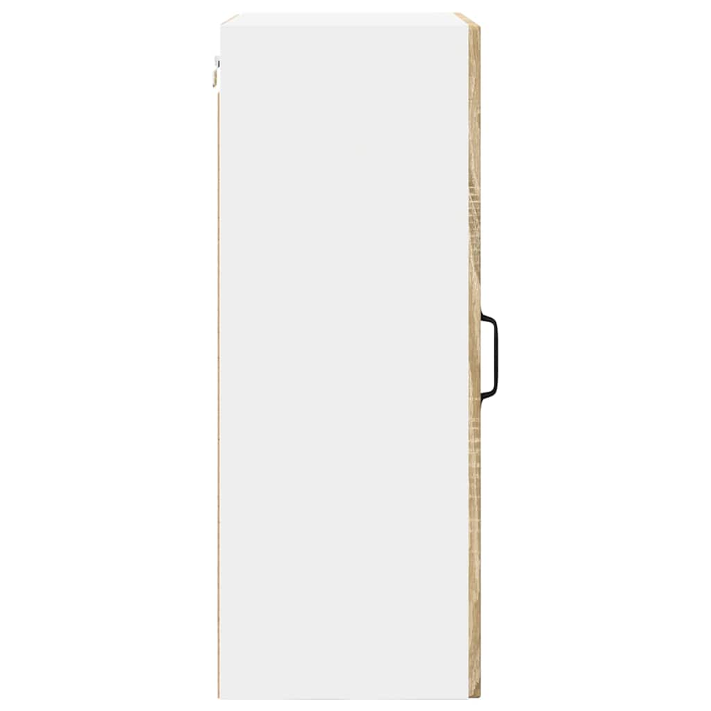 Vægskab til køkken Sonoma eg 50 x 31 x 80 cm Konstrueret træ