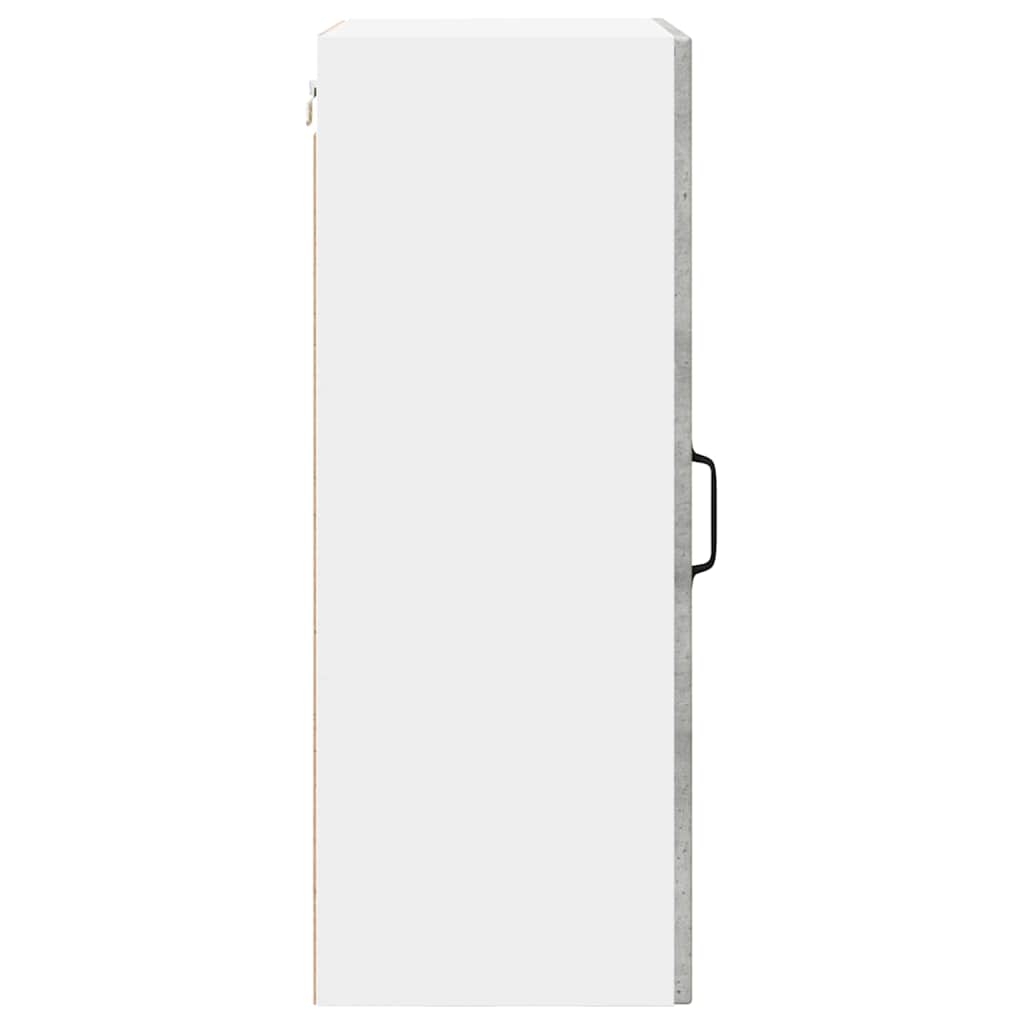 Vægskab til køkken Beton Grå 50 x 31 x 80 cm Konstrueret træ