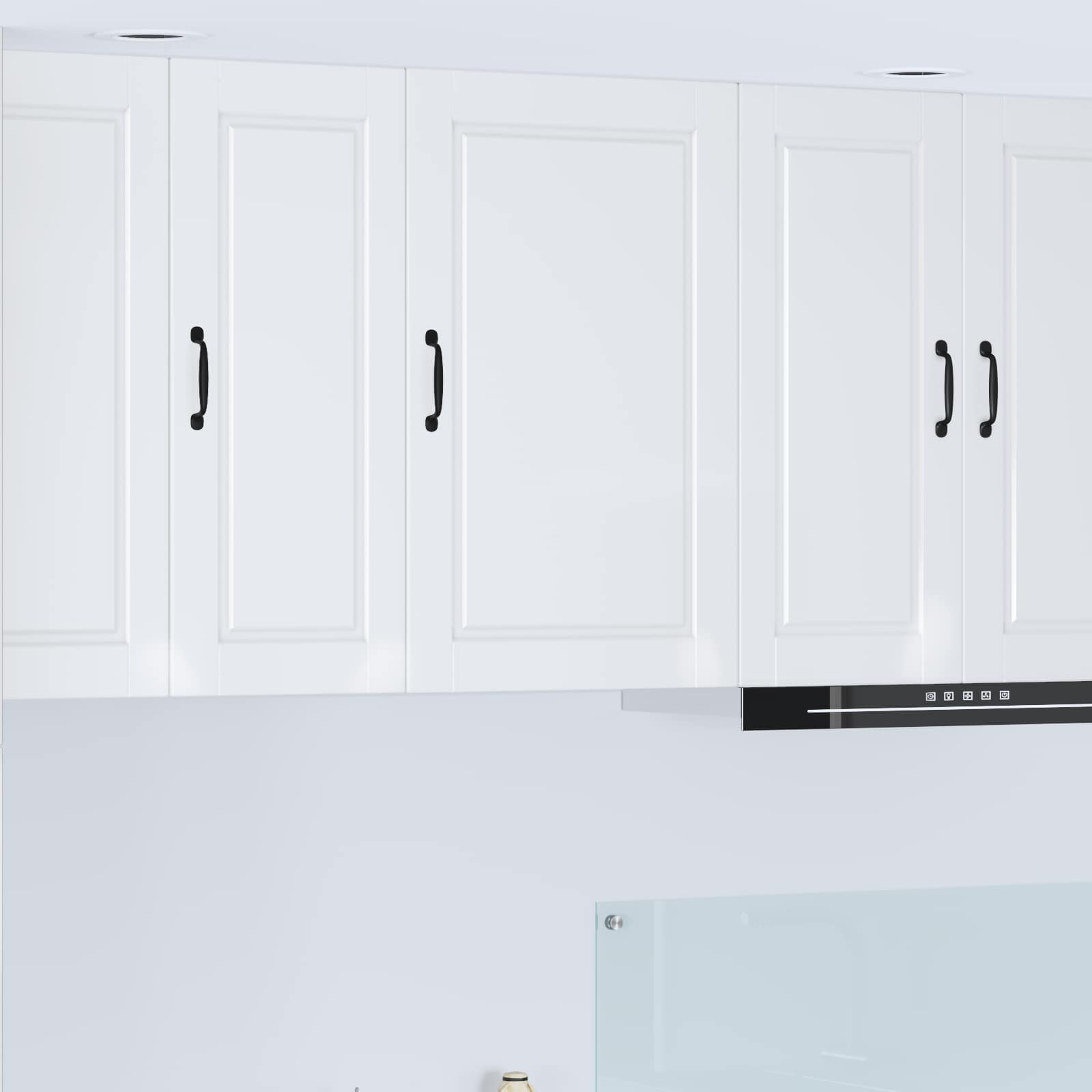 Vægskab PORTO Høj gloss hvid 50 x 31 x 80 cm Konstrueret træ