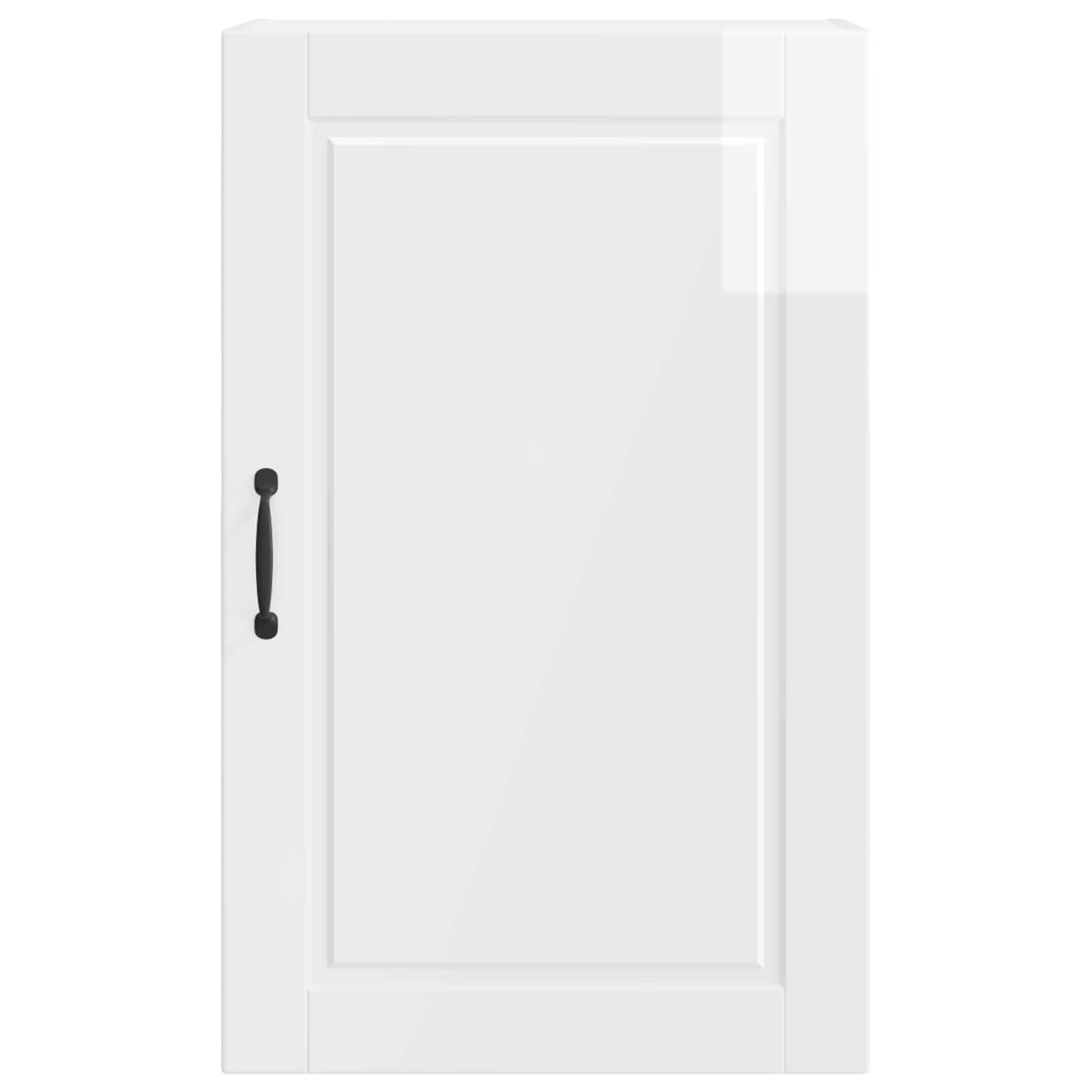 Vægskab PORTO Høj gloss hvid 50 x 31 x 80 cm Konstrueret træ