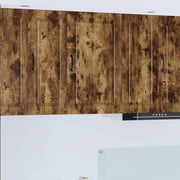 Køkkenskab med hylde Røget eg 50 x 31 x 80 cm Konstrueret træ